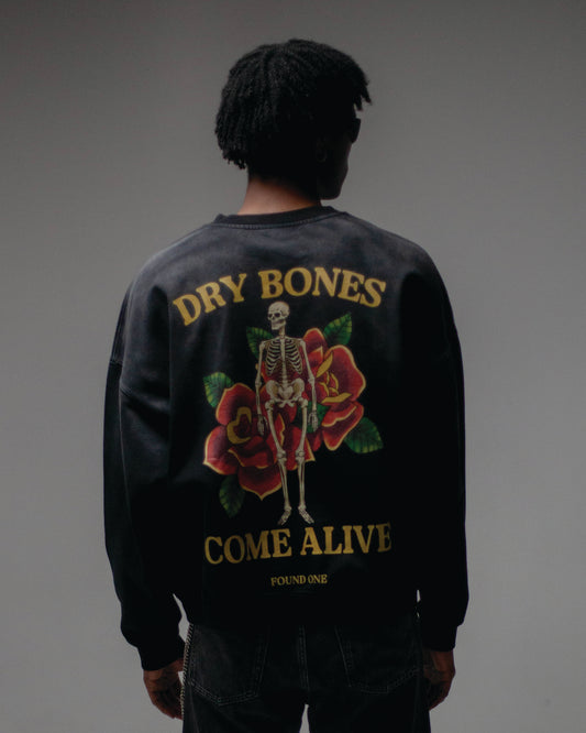 Dry Bones Come Alive Crewneck