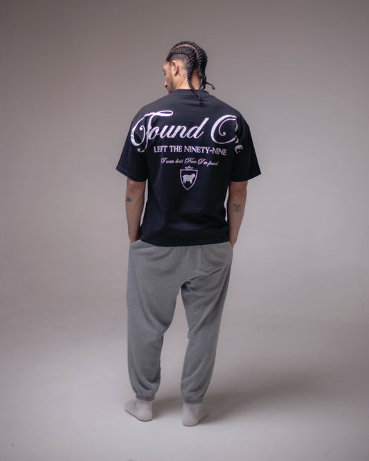 Statement Script T-Shirt (Black)