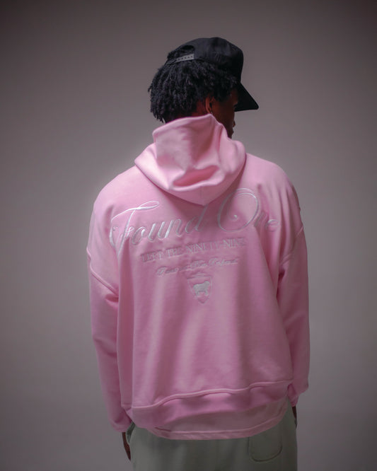Statement Scipt Hoodie (Pink)