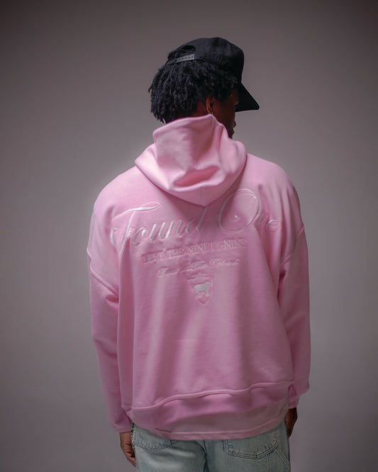 Statement Scipt Hoodie (Pink)