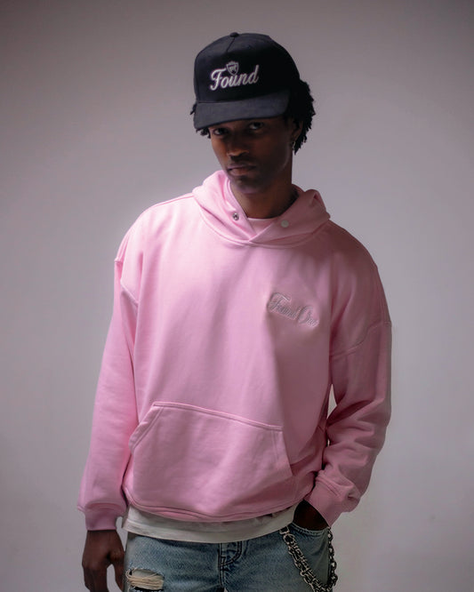 Statement Scipt Hoodie (Pink)
