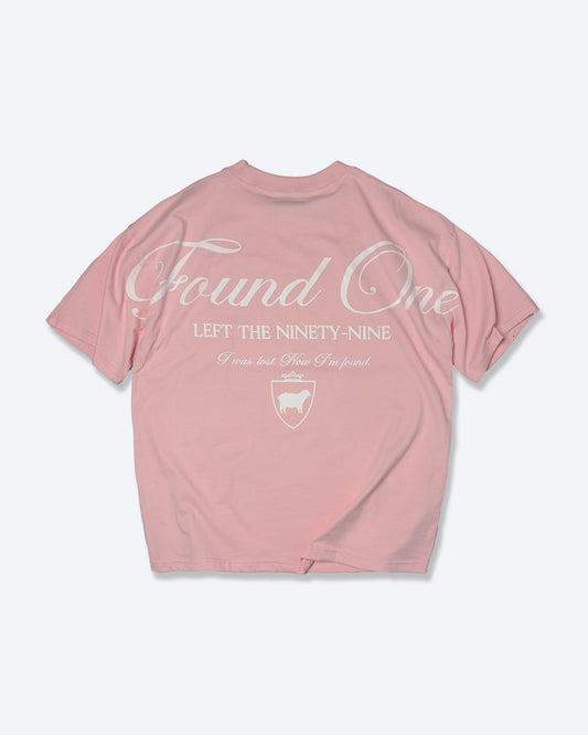 Statement Script T-Shirt (Pink)
