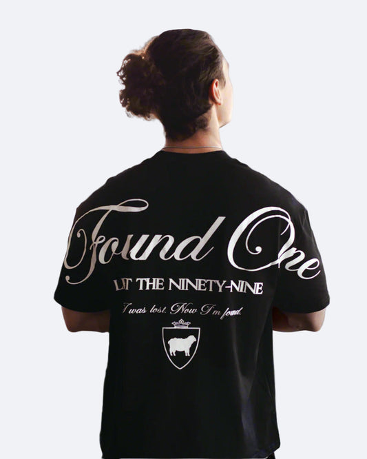 Statement Script T-Shirt (Black)