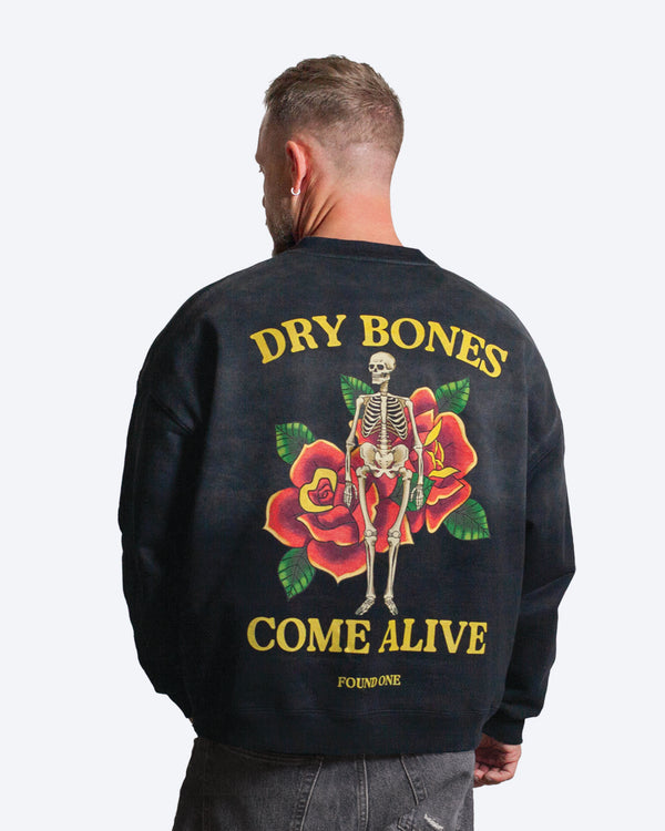 Dry Bones Come Alive Crewneck