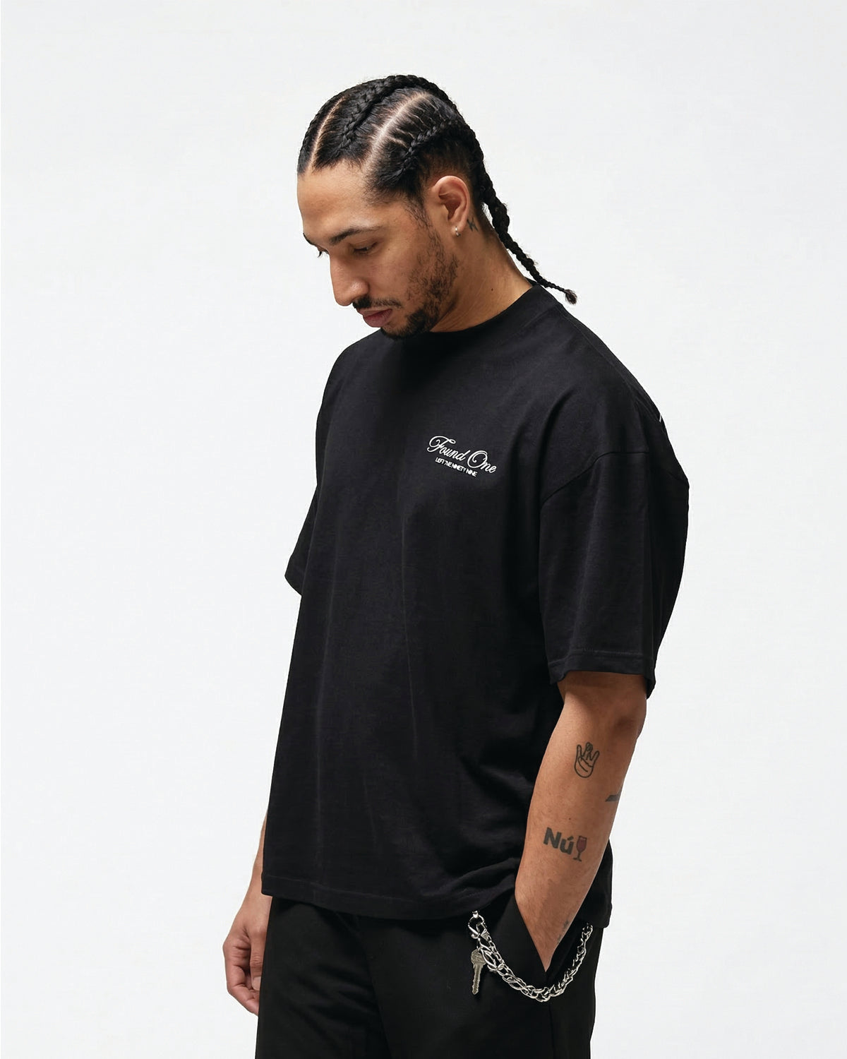 【ブラック（01）】Script Standard SS Tee Script Tee - Black – 550wheels
