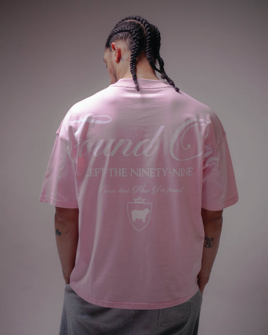 Statement Script T-Shirt (Pink)