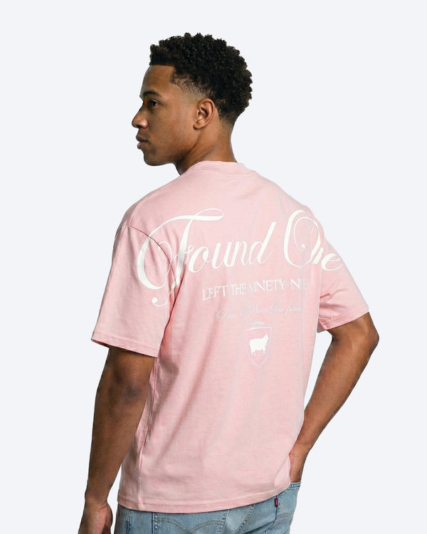 Statement Script T-Shirt (Pink)