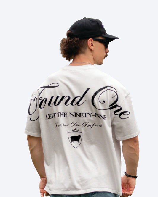 Statement Script T-Shirt (Vintage White)