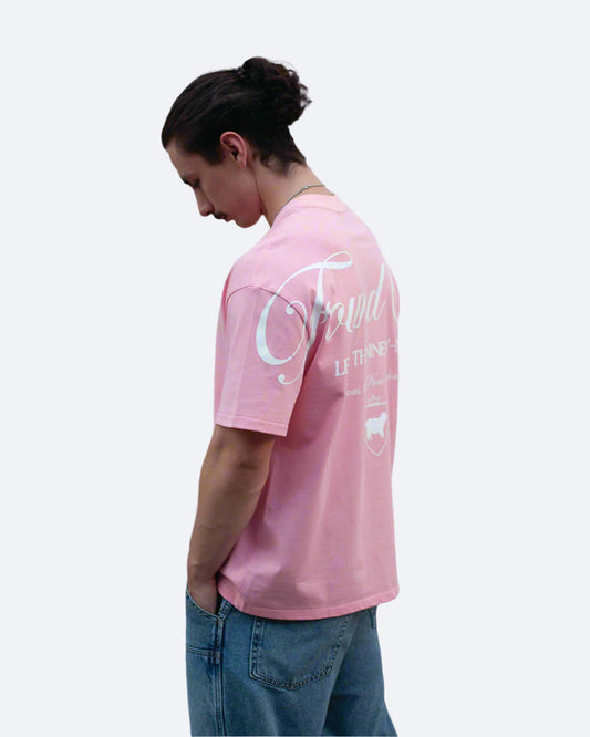 Statement Script T-Shirt (Pink)