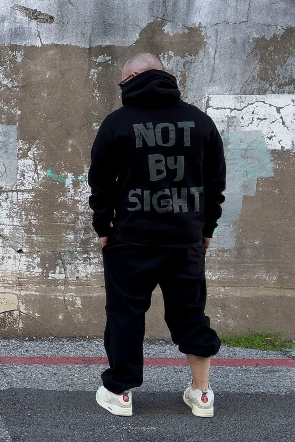 Not By Sight Fleece Hoodie